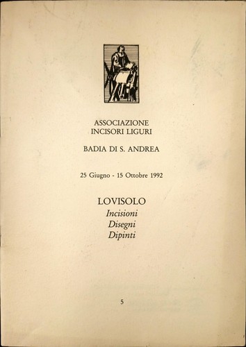Lovisolo incisioni - –,
