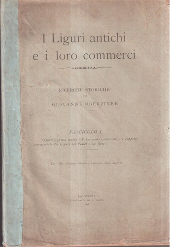 Oberziner liguri antichi - liguri,