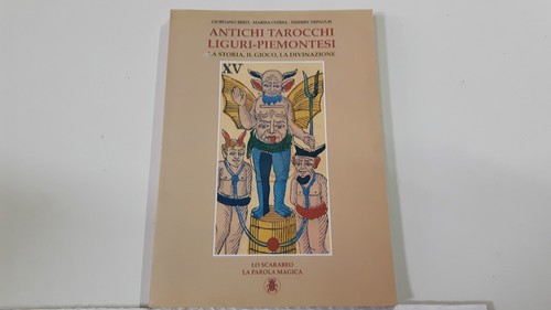 Libro antichi tarocchi - tarocchi, liguri