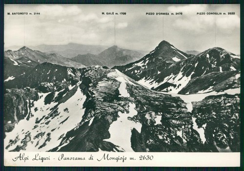 Cuneo ormea mongioje - mongioje, alpi