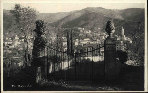 Cartolina rapallo liguria - rapallo,