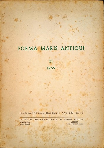 Forma maris antiqui - maris, –