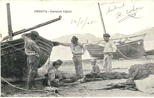 Eu59 cartolina genova citta - eu59,